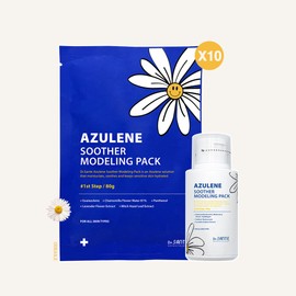 Doctor Sante Dr. Sante Modeling Azulene Soother Modeling Mask Pack (10 servings) Soother Modeling (10 servings) + pack tool included / 닥터상떼 모델링 아줄렌 수더 모델링 마스크팩 10회분 수더모델링 10회분+팩도구증정