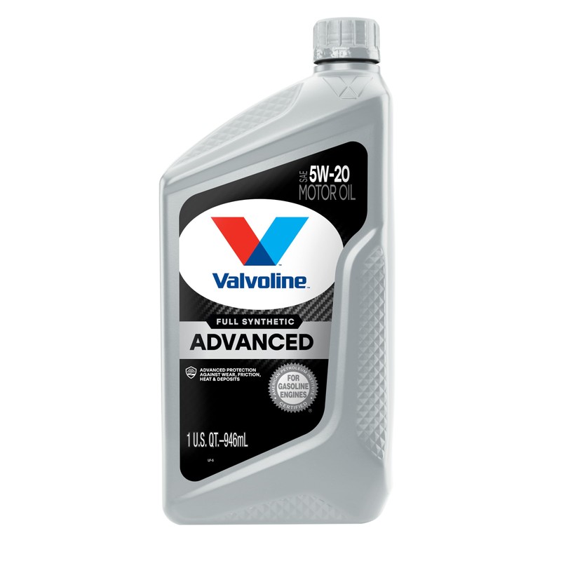 Valvoline Advanced Full Synthetic SAE 5W-20 Motor Oil 1 QT,