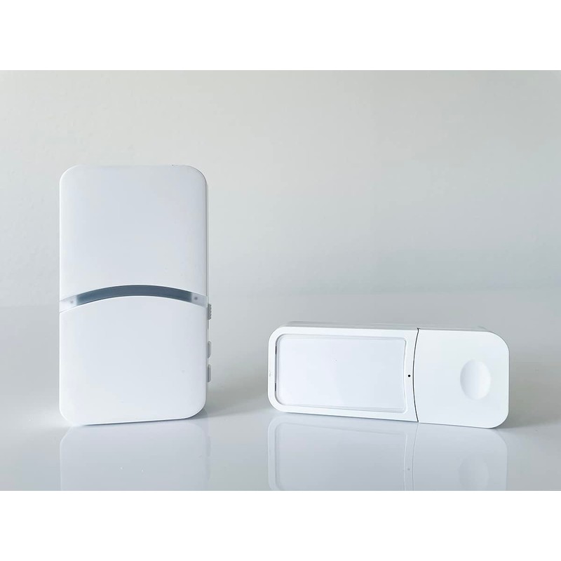 Heidemann Piezo II 70709 Wireless Chime Set (1 Receiver, 1