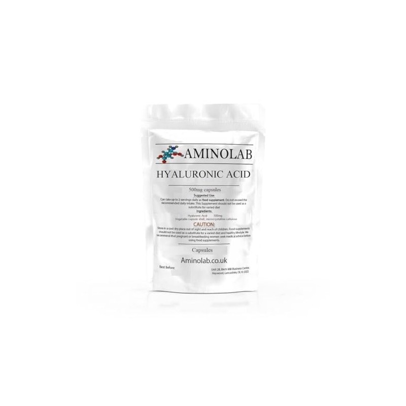 Aminolab - Hyaluronic Acid 500mg 120 Capsules
