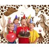 Caaerttply Western Cowboy Happy Birthday Backdrop for Photography Wild West