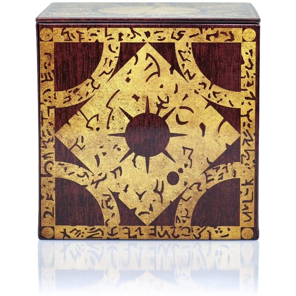 Hellraiser 4-Inch Puzzle Stash Box Storage Tin - Licensed Collectible Horror Movie Merchandise - Novelty Scary Film Home and Office Decor