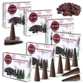 Dragons Blood Incense - 60 Cones, Six Packs of 10, Scented Incense