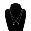 Set de Collares para Pareja de Olas Yin y el