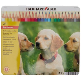 Eberhard Faber 514823 Colouring Pencil Hexagonal Pack of 24 Tin Case