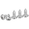 DTGN #8x3/8 Phillips Pan Head Self-Tapping Screw - 100Pack -