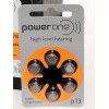 Power-One Power One Hearing Aid Batteries Size P13 - 60