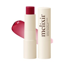 Melixir Vegan Lip Butter, Mothers Day Gifts, Dirty Pink(Tinted) (+17 more colors) 0.13oz, Bee Free, Petrolatum Free, Deep Nourishing Plant-Based Vegan Chapstick