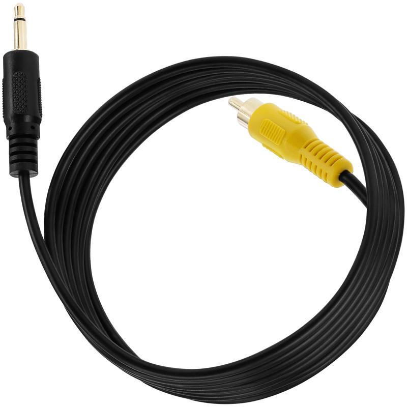 Yeworth 3.5mm 1/8 inch Mono Male Plug to RCA Male