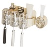 Cute Bear Toothbrush Shelf with Automatic Toothpaste Squeezer Plastic Punch
