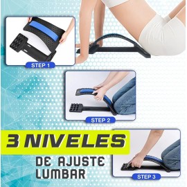 J.H COMPANY Soporte De Ejercicio Lumbar Correccion Postura Espalda Js-03