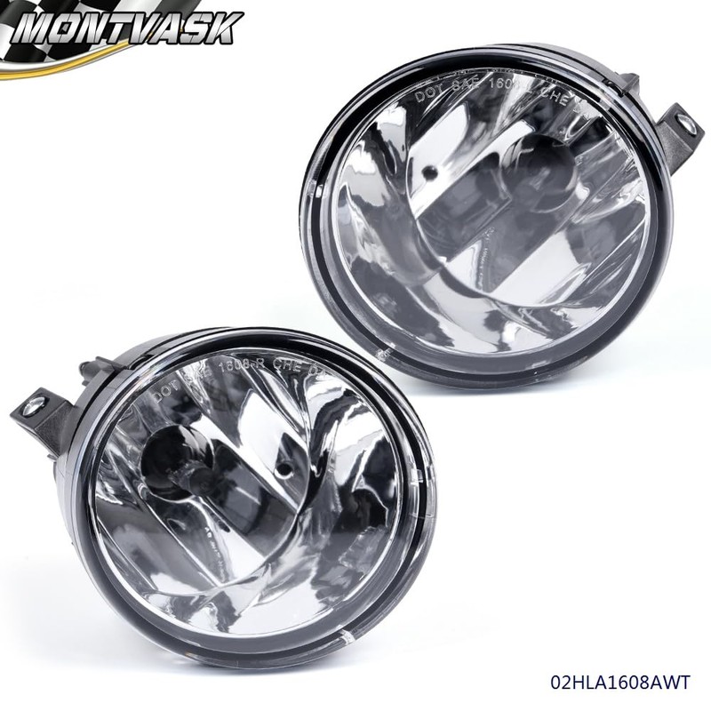 G-PLUS Front Fog Lights Assembly w/Bulbs Compatible with Nissan Titan