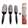 Nefertary Professional Tools Set De Cepillos Redondos Térmicos Y Cepillo