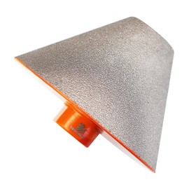 Diamond Beveling Chamfer Bit,BRSCHNITT 82mm Diamond Finger Milling Bits with 5/8-11 Thread for enlarging, polishing and Bevelling The exsit Holes