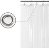Small Shower Curtain Liner for Stall Size 36 x 72,