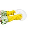 Evriholder Glam-Gloves Reusable Latex Dishwashing Gloves for Kitchen or Cleaning,