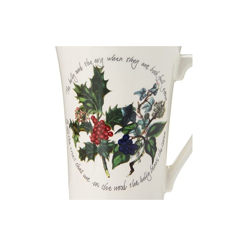 Portmeirion Home & Gifts HV79021 Mugs (M) S/2, Ceramic, Multi-Colour,