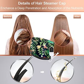 Gorro Térmico Acondicionamiento Profundo Ingeware Vaporizador Cabello Natural Portátil