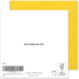 Old English Co. Daschund Dog Very Special Nan Card - Daschund Floral Cute Birthday Card for Her - Cute Well Done Congratulations Cards for Nan from Family Friends | Blank Inside