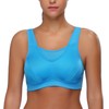 WingsLove - Brasier Deportivo para Mujer, Cobertura Completa, de Alto
