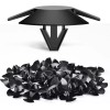 Nilight 50Pcs 8.7mm Hole Hood Insulation Push-Type Retainer Clips