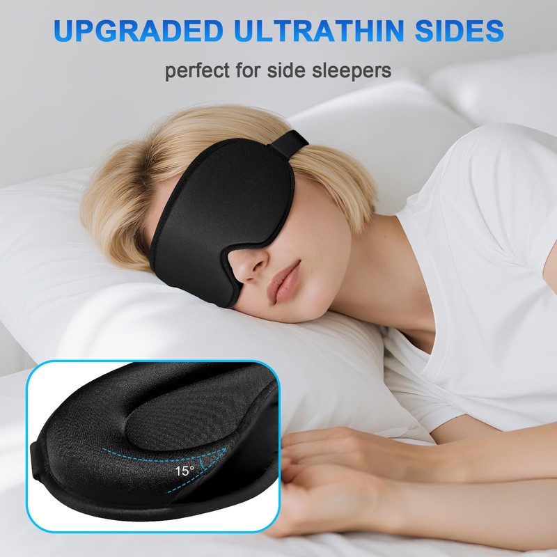 Sleep Mask for Side Sleeper Men Women | Zero Eye