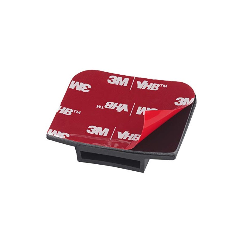 Nightstick NS-HMC9 Heavy-Duty Rubber Hard Hat Mount, One Size, Black