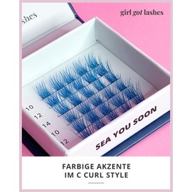 GIRL GOT LASHES - Accent Lashes (Blue Falsies)