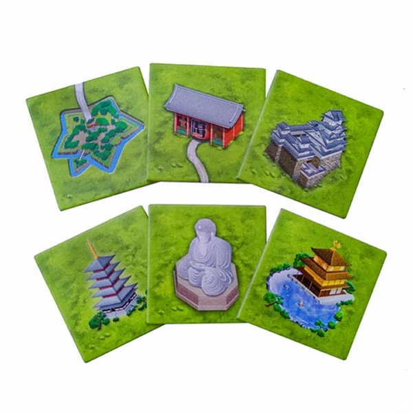 Carcassonne - Japanese Buildings - Mini Expansion (New Art)