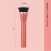 Real Techniques Glow Round Base Makeup Brush, For Liquid &