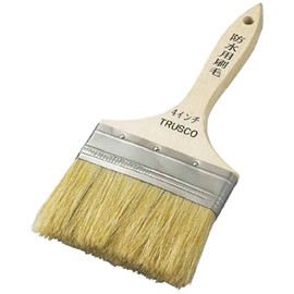 TRUSCO(トラスコ) 防水用刷毛 4インチ TPB-541
