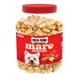 Milk-Bone Milk Bone Marosnacks Small Dog Treats with Bone Marrow, 40 Ozs
