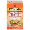 Twinings Pure Rooibos Red Herbal Tea Individually Wrapped Bags, 20