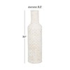 Deco 79 Bamboo Wood Decorative Vase Tall Woven Floor Centerpiece