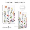 Boho Butterfly Wild Flower Floral Garden Single Toggle Light Switch
