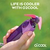 O2COOL Carabiner Sport Misting Fan - Pocket Sized, Portable On-The-Go