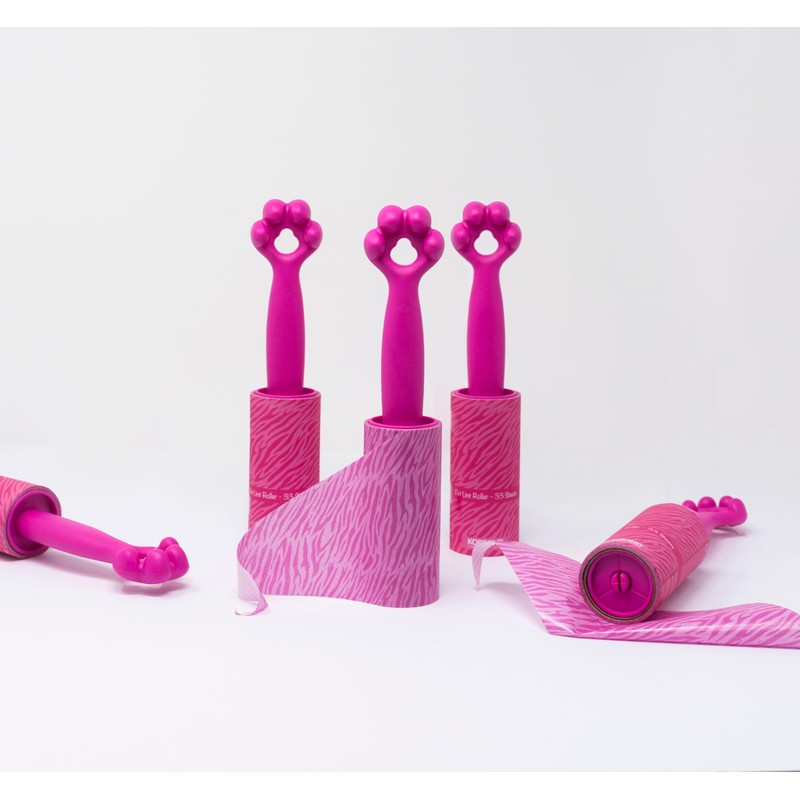 KORBOND Pet Lint Roller 6 Pack - LIMITED EDITION -