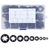 LEONTOOL 360 Pieces Internal Tooth Star Lock Washers 9 Sizes