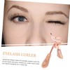 IWOWHERO Handheld Eyelash Curler Tool for All Eye Shapes Ergonomic