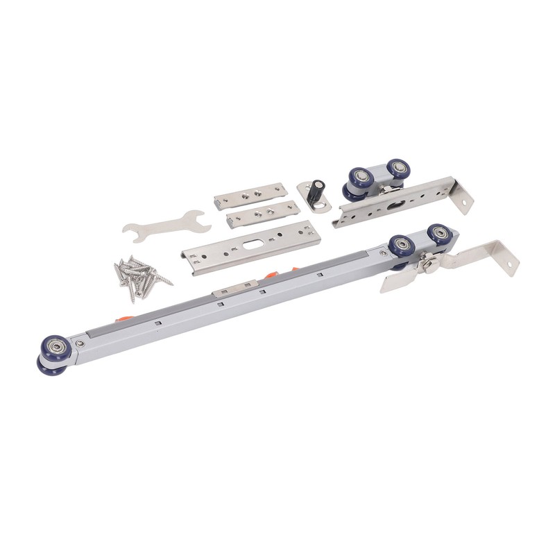 Roller Trolley 4 Wheel Silent Trolley Assembly Roller for Solid