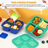 Caperci Caperci Lunchable Snack Containers - 4 Compartments Bento Snack