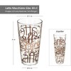 Latte Macchiato Glass Stackable