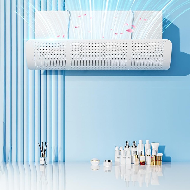 Universal Wind Deflectors Air Conditioner Adjustable Windshield Air Conditioner Cold