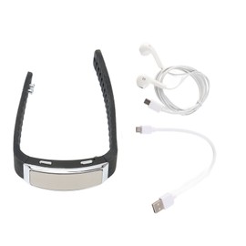 Recorder Watch HD Noise Reduction Voice Activated Rechargeable Music Player Recorder Wristband for Class Meeting Black 16GB