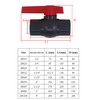 PVC Ball Valve Internal Thread Shut-off Valve Pool Ball Valve