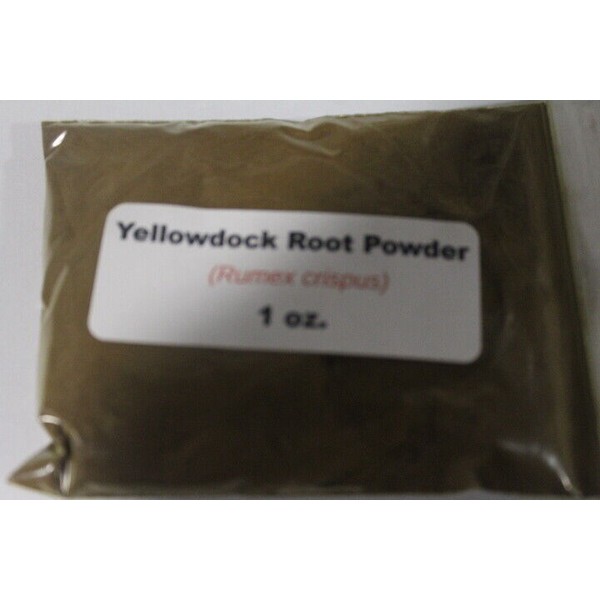Yellowdock Root Powder 1 oz. Yellowdock Root Powder (Rumex crispus)