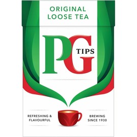 PG Tips Black Tea, Loose Tea, 8.8-Ounce Boxes (Pack of 6)