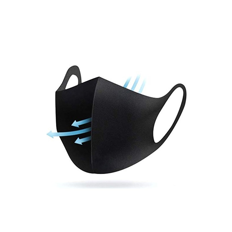 AMBA7 Washable Reusable Breathable Cloth Face Mask - Machine Washable