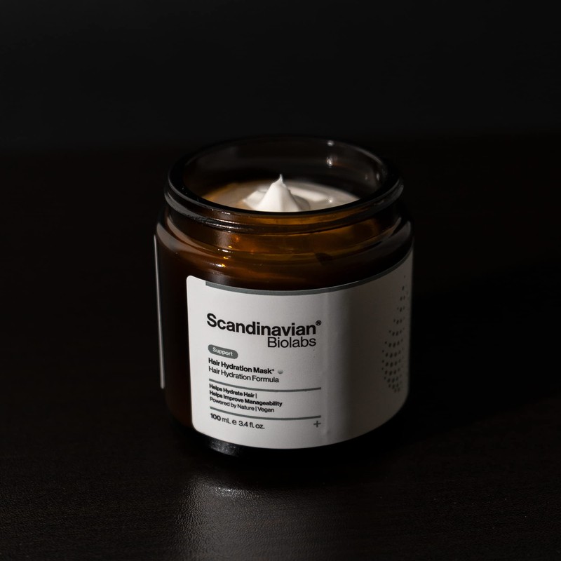Scandinavian Biolabs Hair Mask, Herbal Alternative to Moisturising and Improving