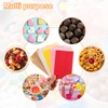 uxcell 100Pcs Kraft Paper Treat Bags, 6" x 4" Greaseproof